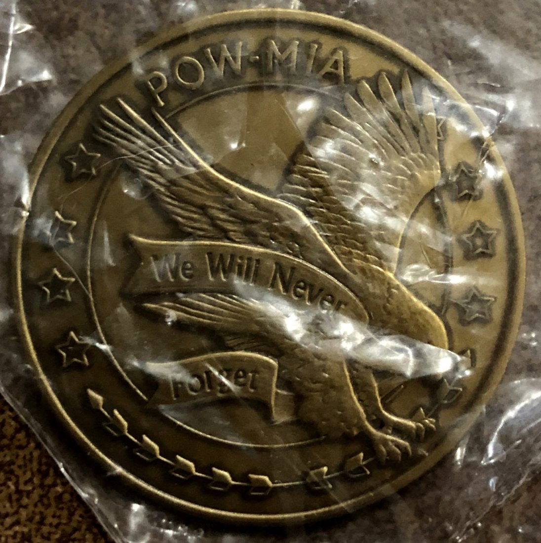 USA Veteran: POW-MIA coin
