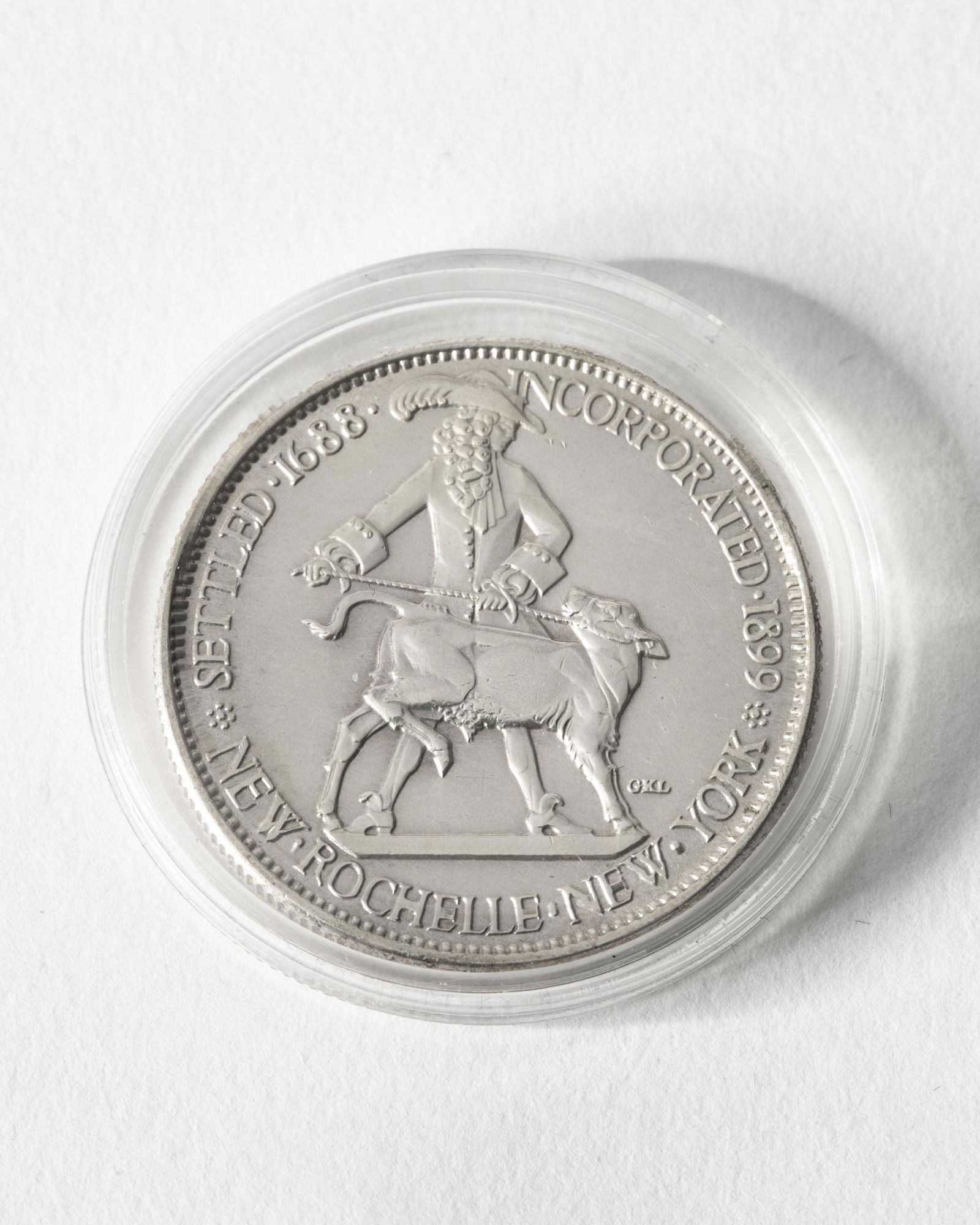 Half Dollar USA 1938 New Rochelle New York (1 of 2)