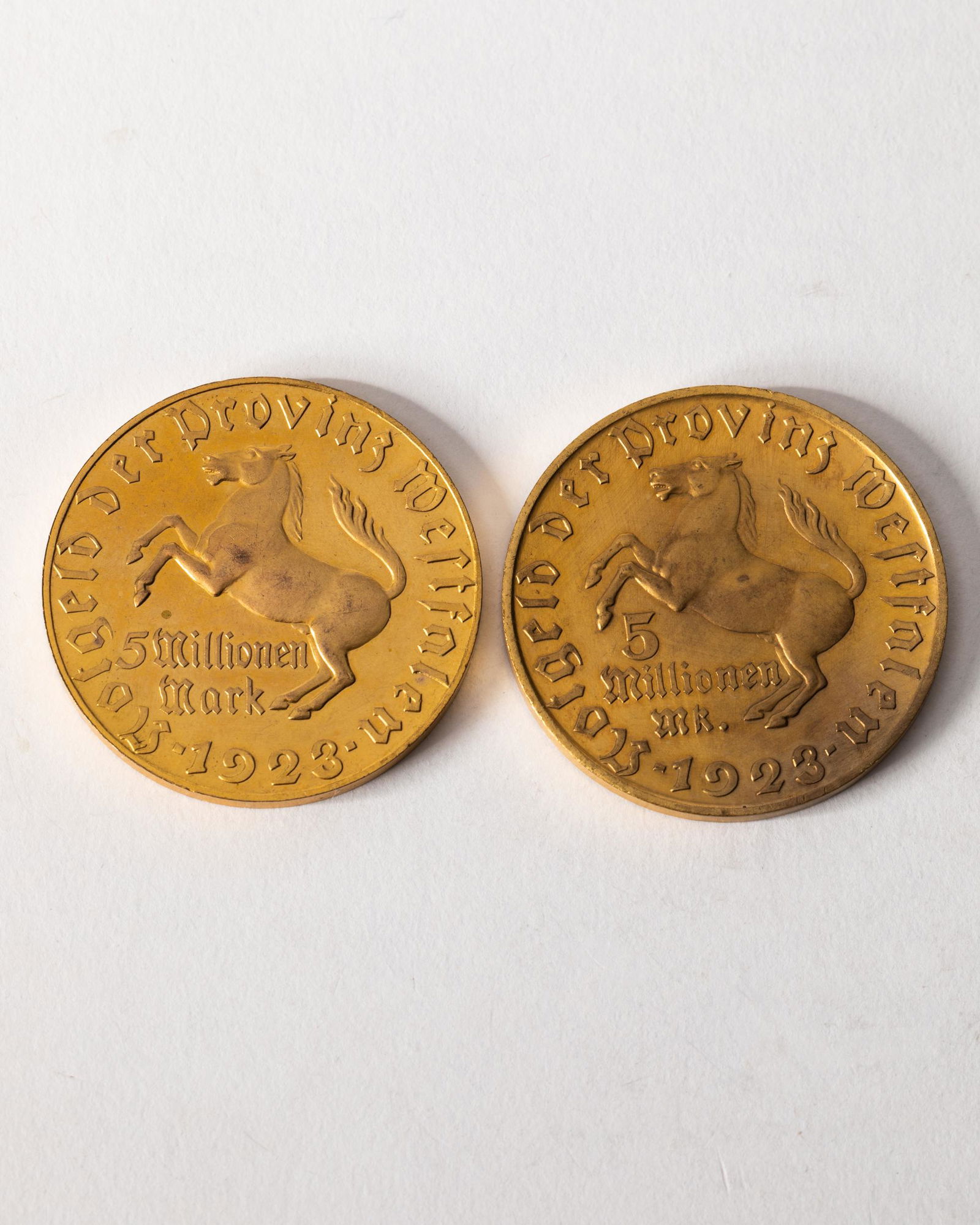 2 Emergency coins Germany 1923 (1 of 3)
