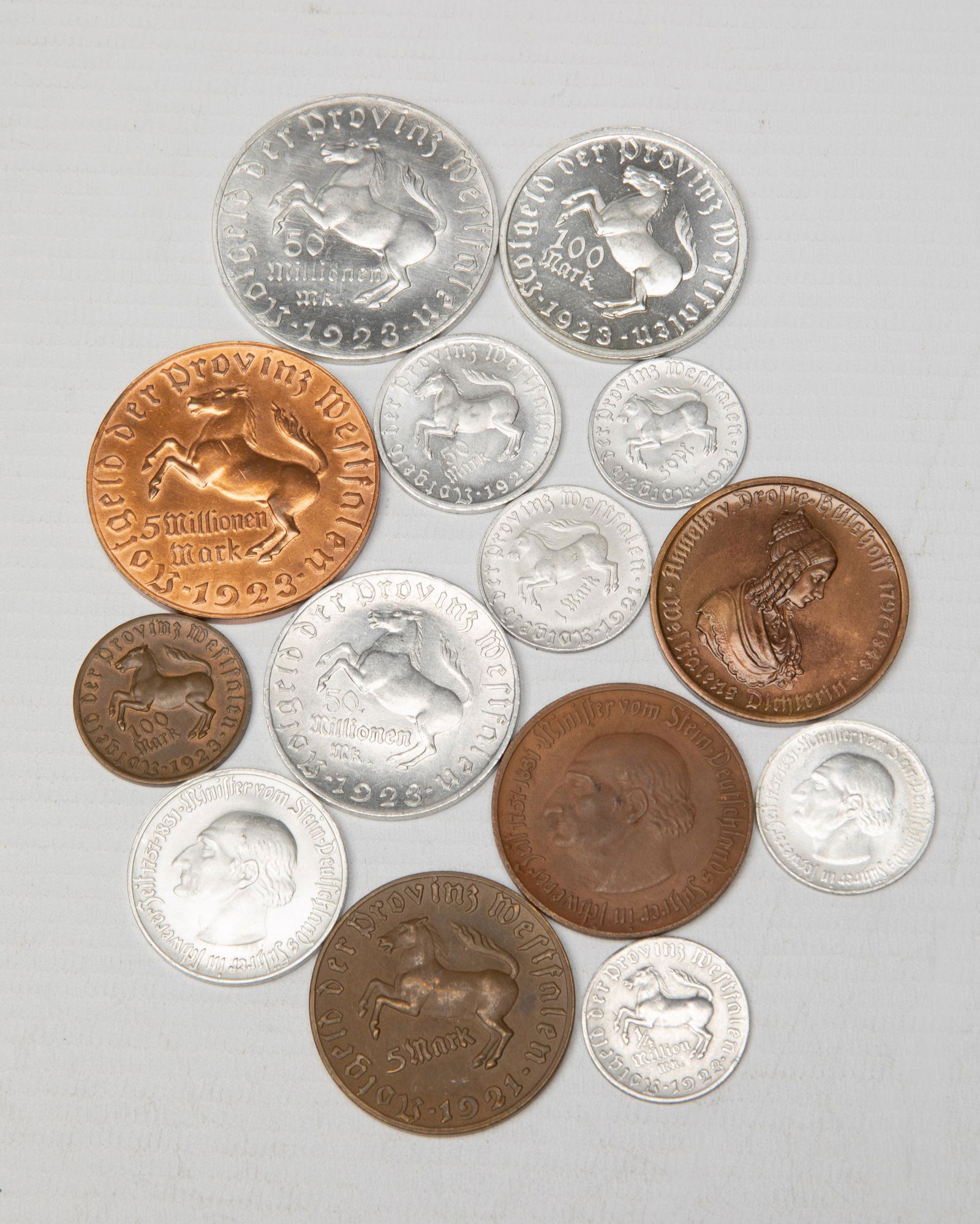 14 Emergency coins Germany 1921-1923 (1 of 6)