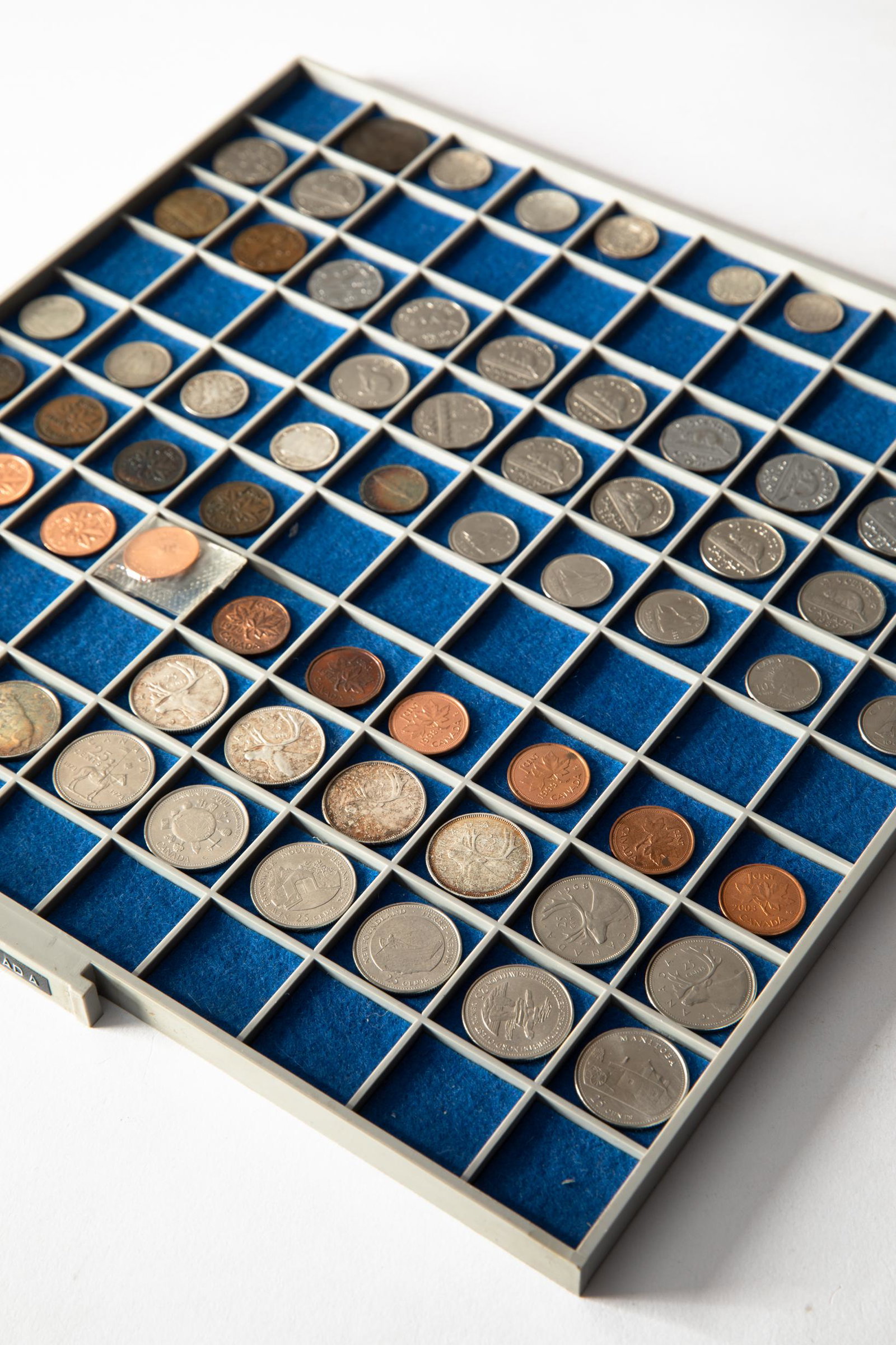 62 coins from Canada, 1,5,10,25 cents 1864-2002: 62 x Canada. 1, 5, 10, 25 cents. 1864-2002. partly very nice / XF