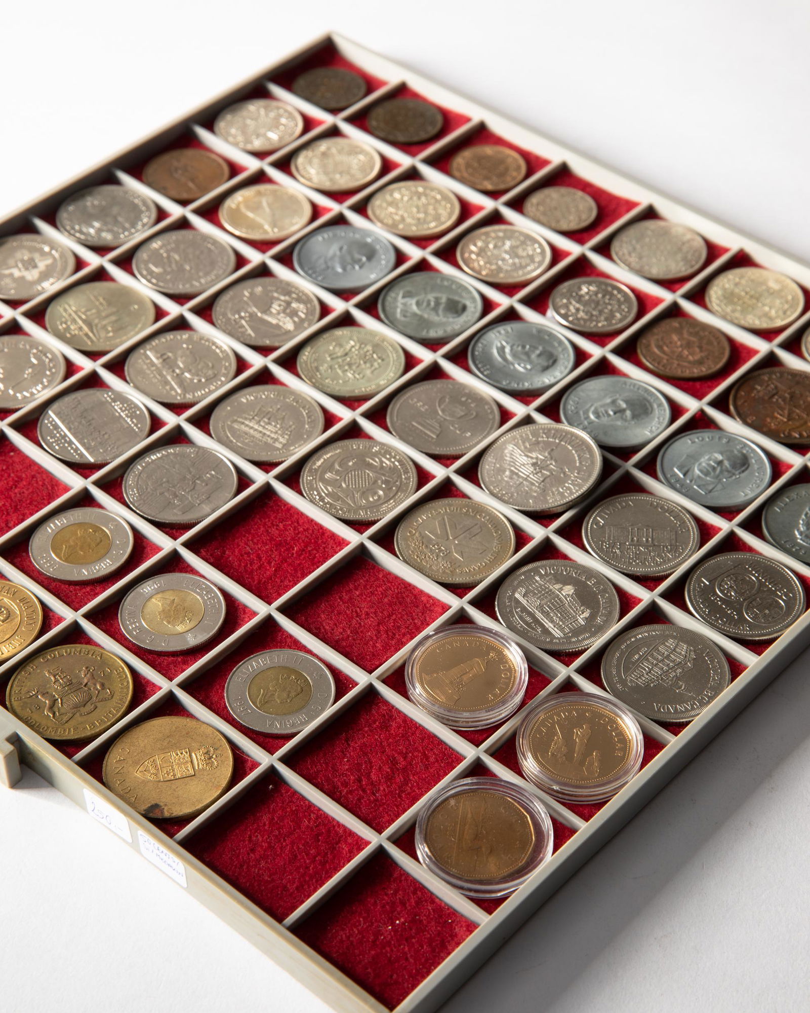 55 various coins from Canada  1837-1995 (1 of 14)