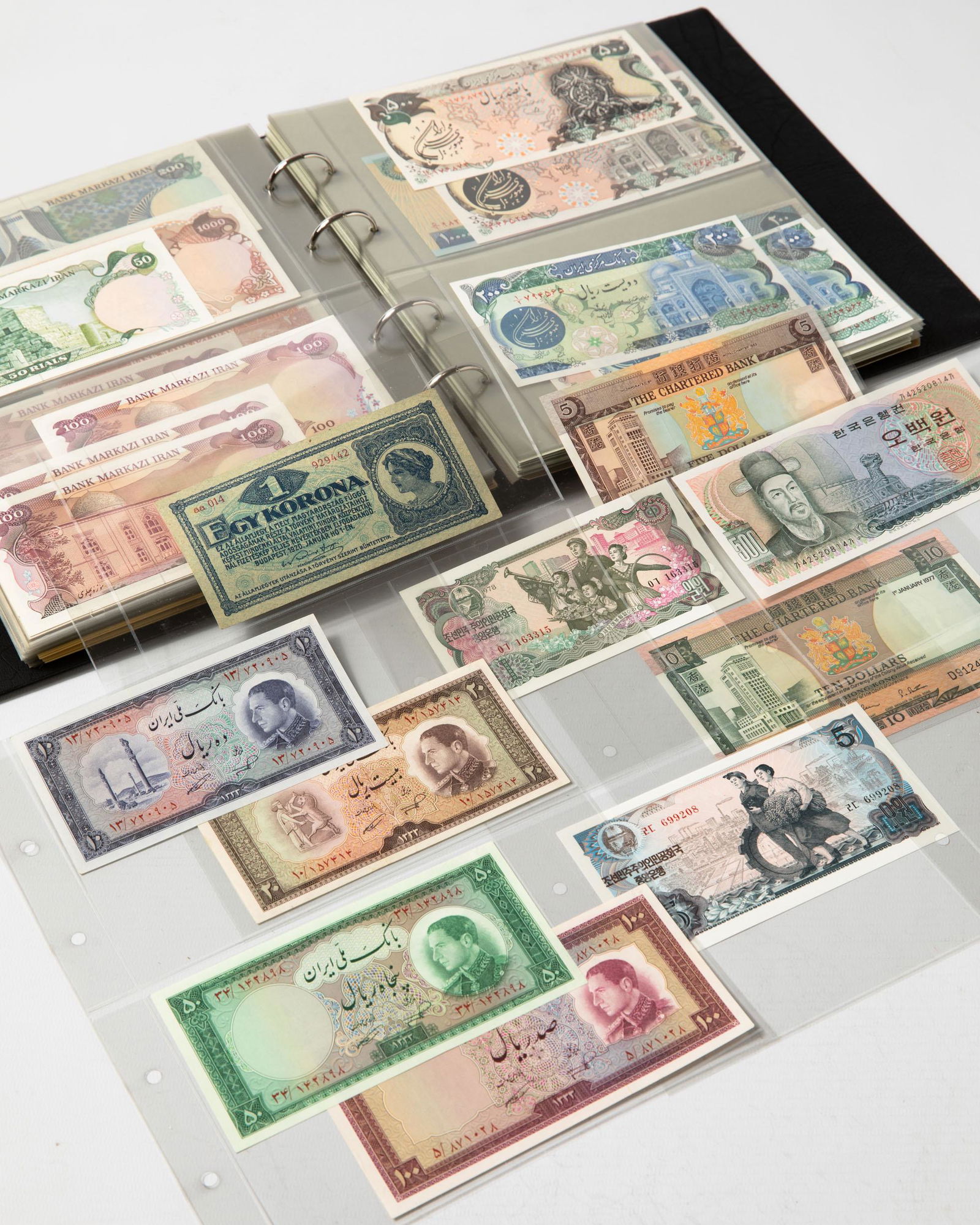 Album different bank notes various countries H-L (1 of 20)