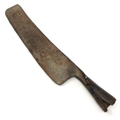 Early and Massive Hand Forged Cleaver  (C931) (1 of 8)