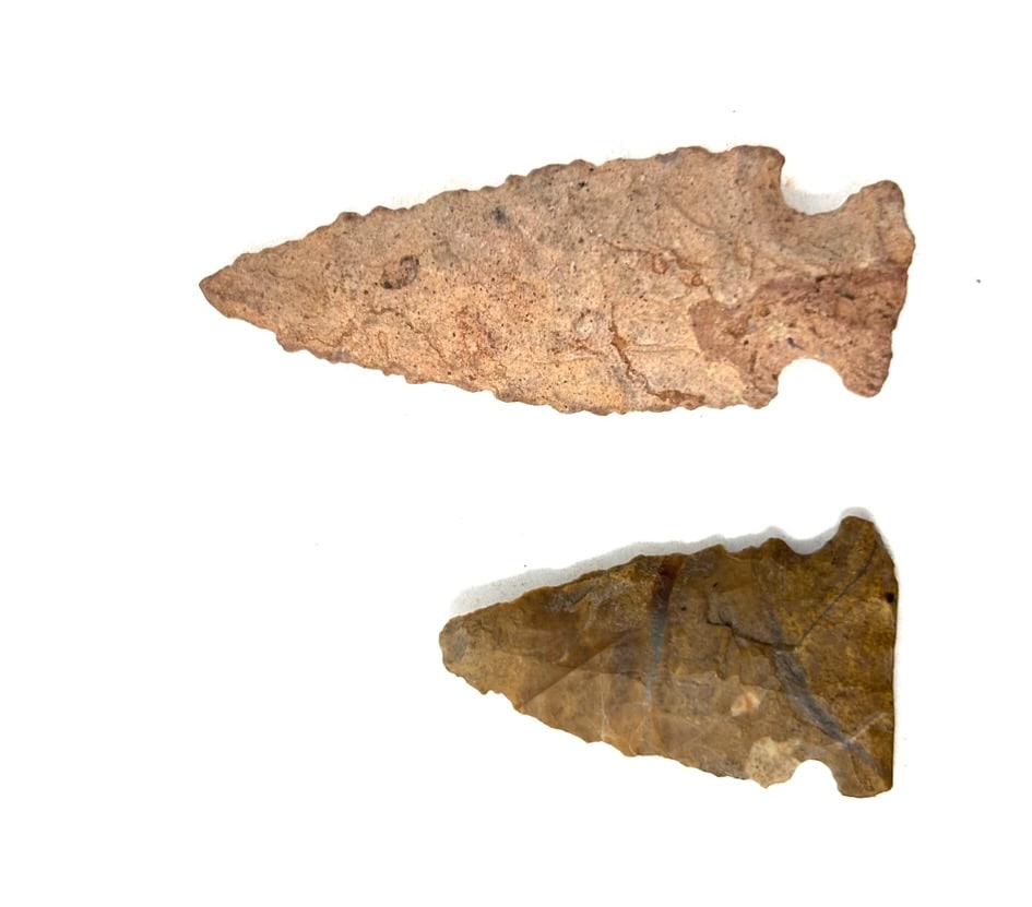 Two Indian Arrowheads (1 of 5)