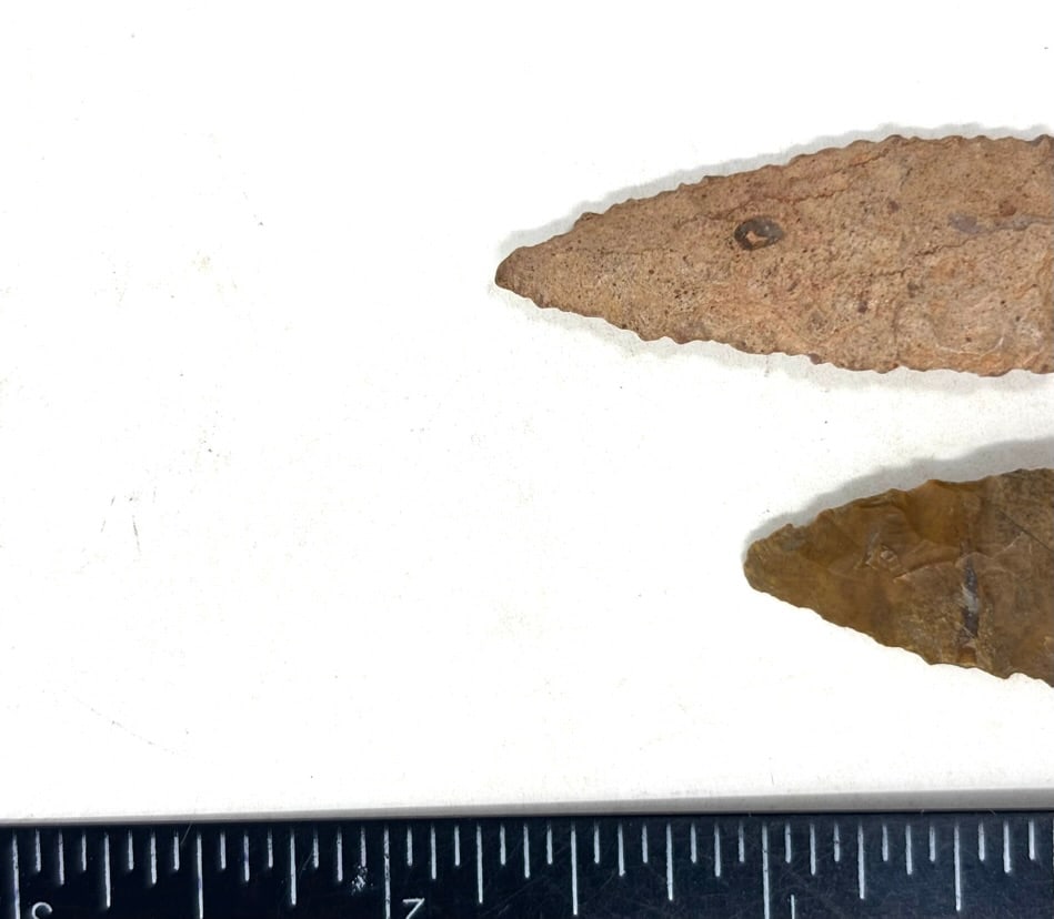 Two Indian Arrowheads - 2