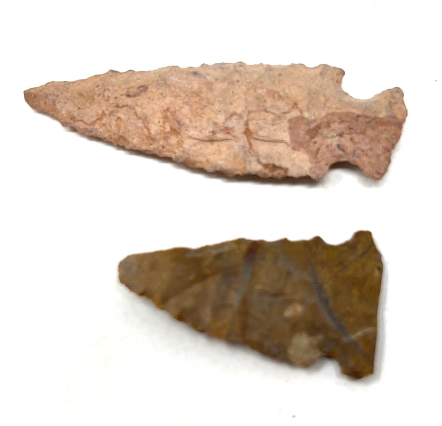 Two Indian Arrowheads - 5