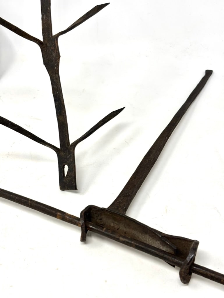 Three Early Iron Items - 3