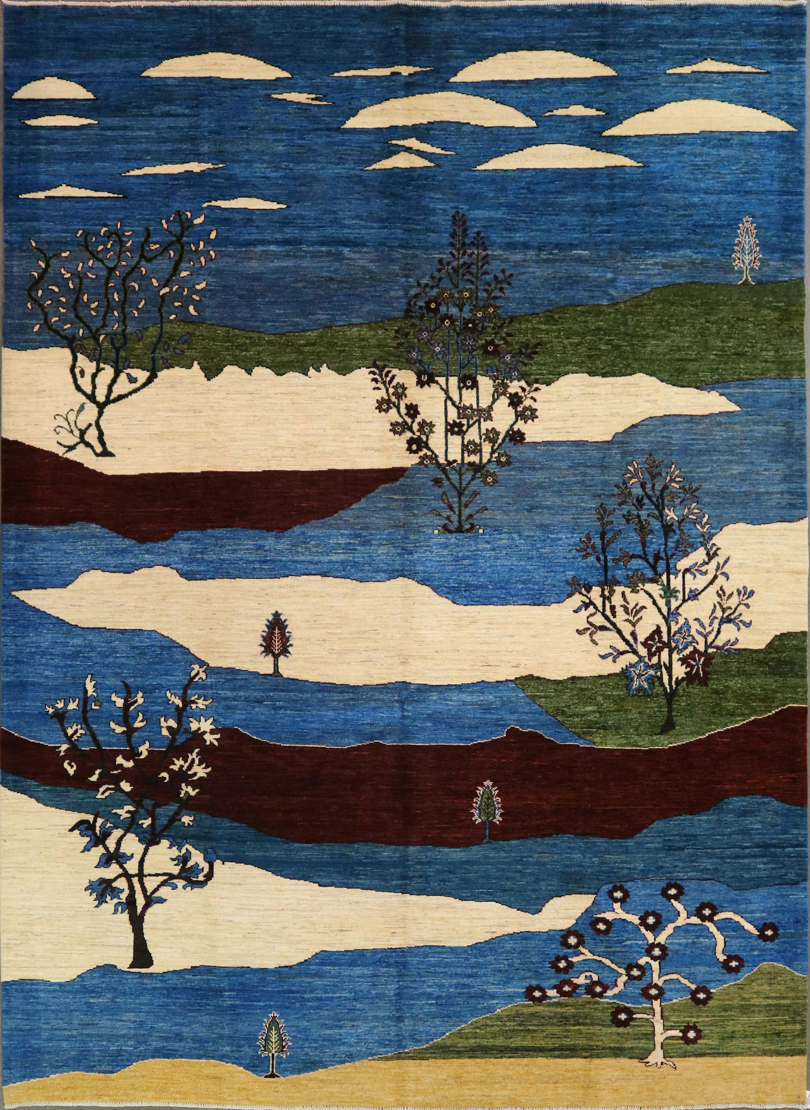 Afghanistan Gabeh Rug, 8.5 x 11.9 (1 of 5)