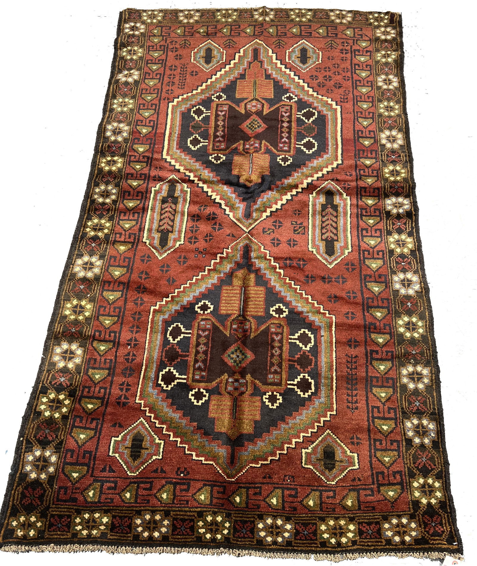 Hand Knotted Balouch, 3'5" x 6'7" (1 of 7)