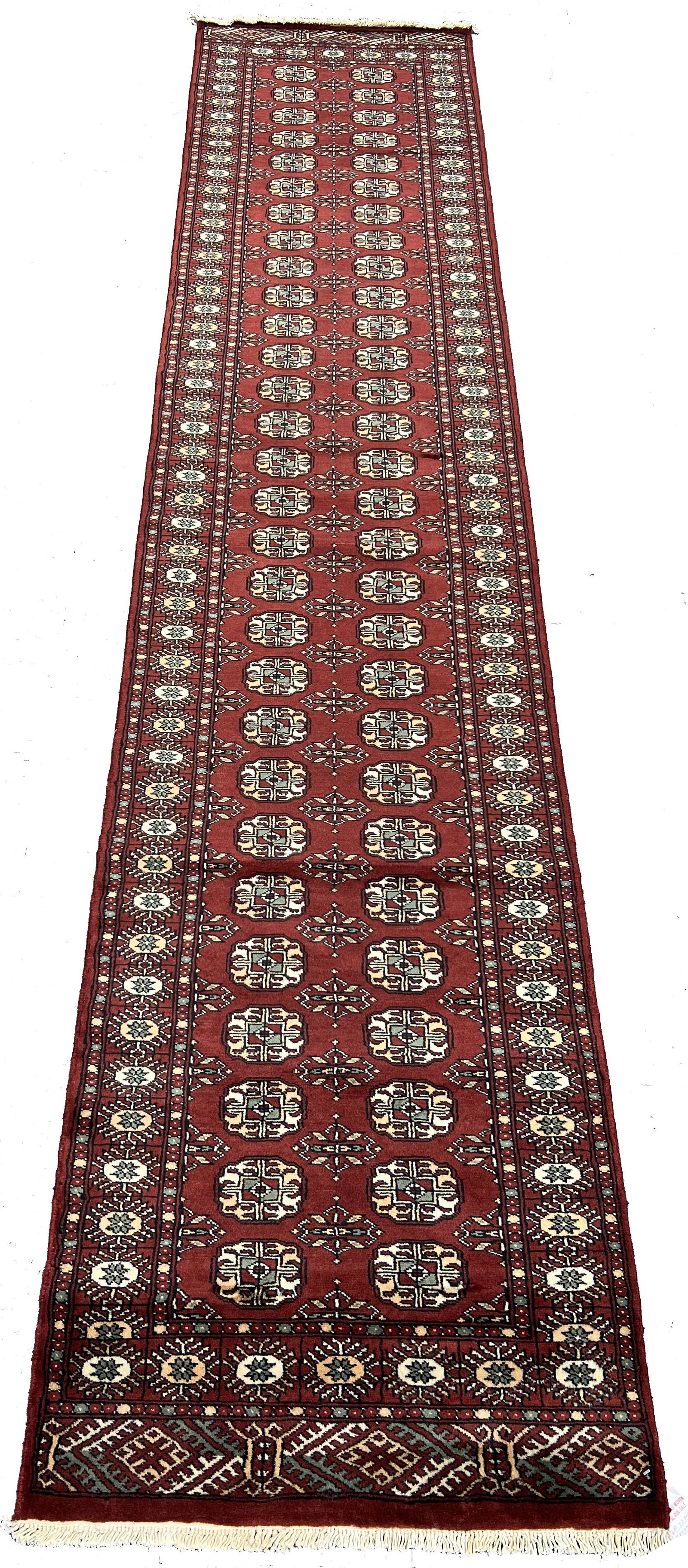 Hand Knotted Bukhara , 2'8" x 12'7" (1 of 6)