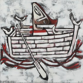 Untitled ( Man in boat)