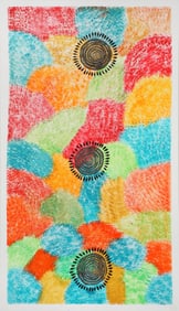 Untitled (Patchwork Country in Sunset Palette)