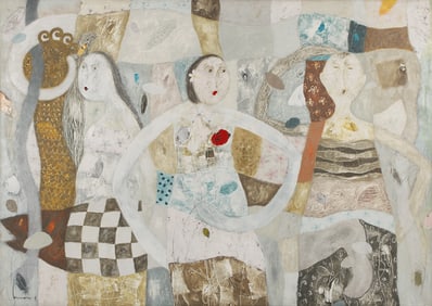 Untitled (Neutral Tones Assembly)