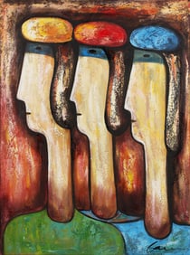 Shadow Characters No. 6 Turning Away