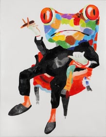 Untitled (Frog in Suit)
