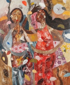 Untitled (Procession with Red Dress)