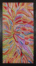 Untitled (Radiating Leaves, Multicolor)