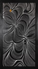 Untitled (Monochrome Swirling Motifs)