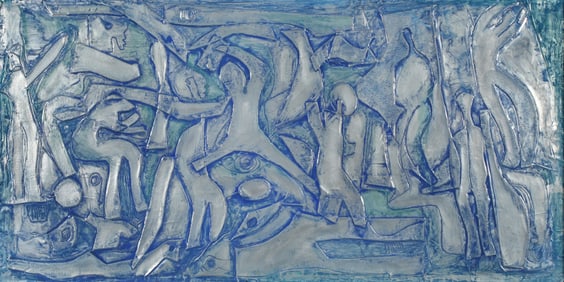 Hammered Aluminum #1