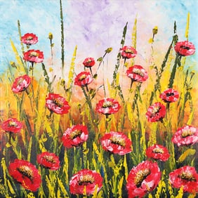 Untitled (Crimson Garden)