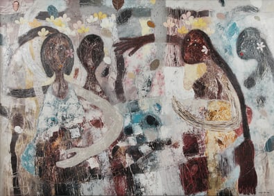 Untitled (Monochrome Gathering)