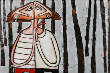 Untitled (Couple Embracing)