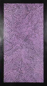 Untitled (Violet Dot Field)