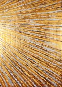 Untitled (Radiant Gold Sunburst II)