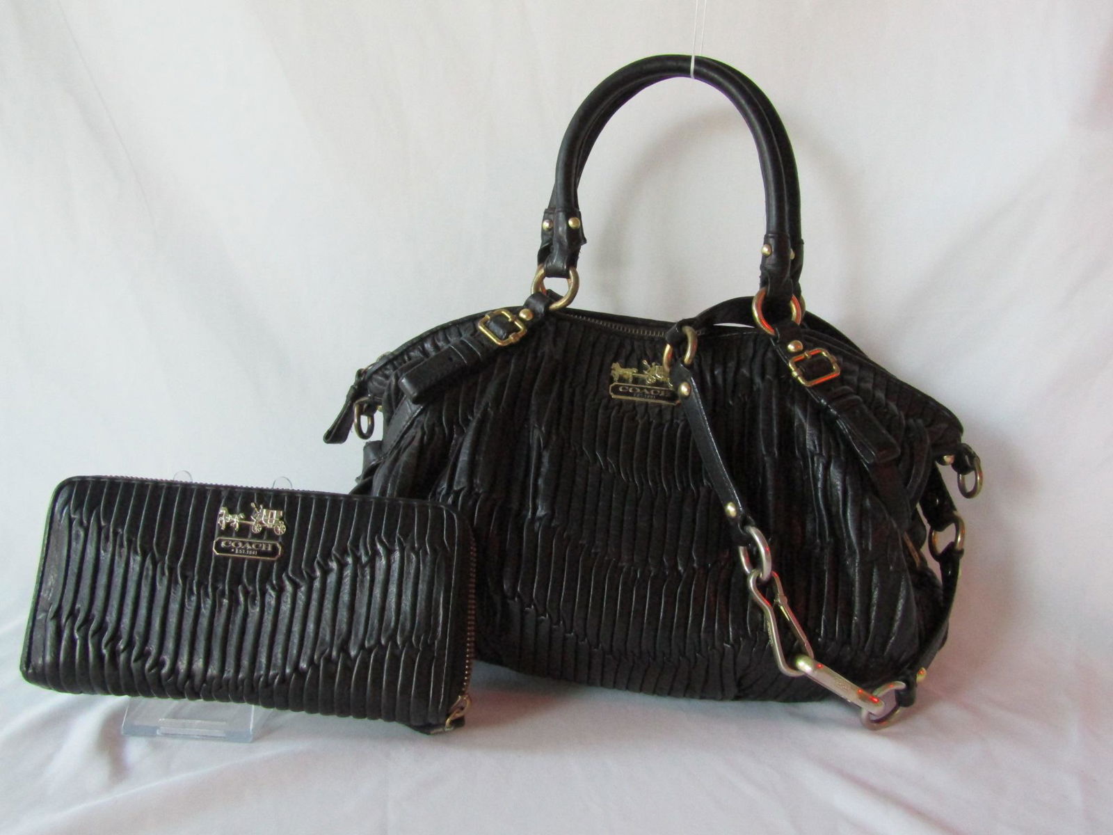 Coach Black Bag and Wallet (1 of 13)