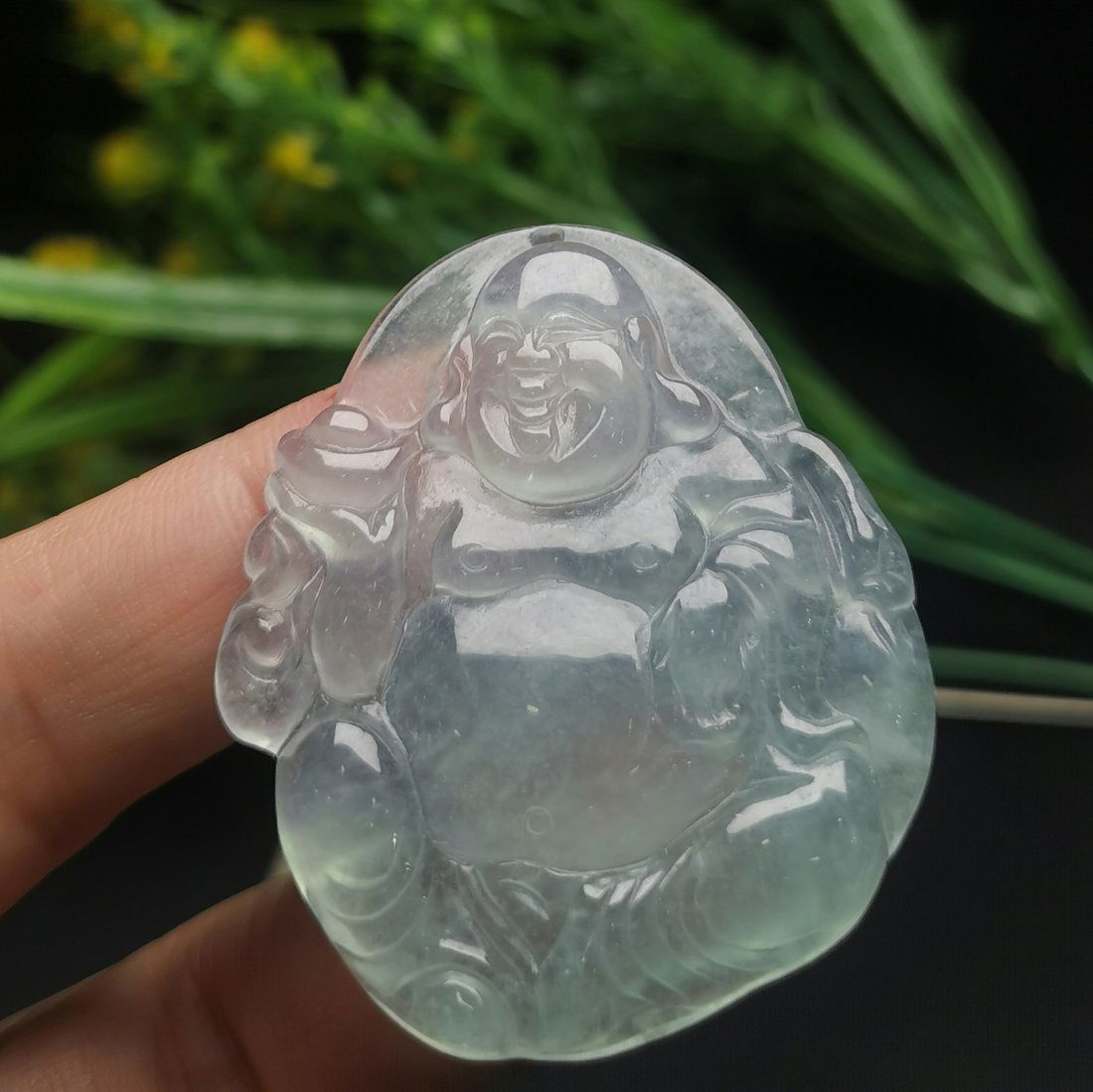 Best Quality Ice Jade Ornament : Buddha (1 of 4)