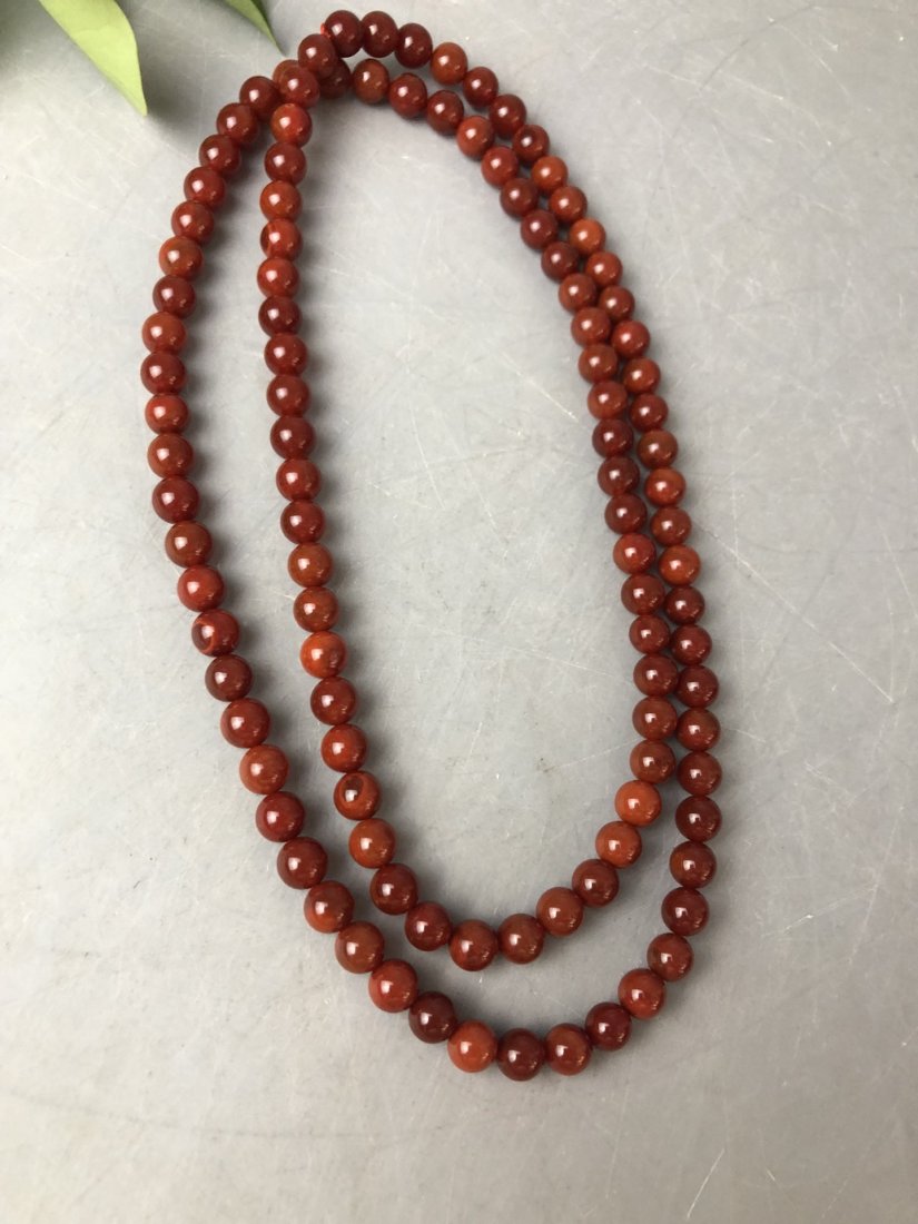 Southern Red Agate Necklace. (1 of 7)