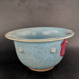 Firewood Jun Porcelain Washing: Firewood Jun Porcelain Washing Items are beautiful in color, well preserved, round and shiny. very cultural