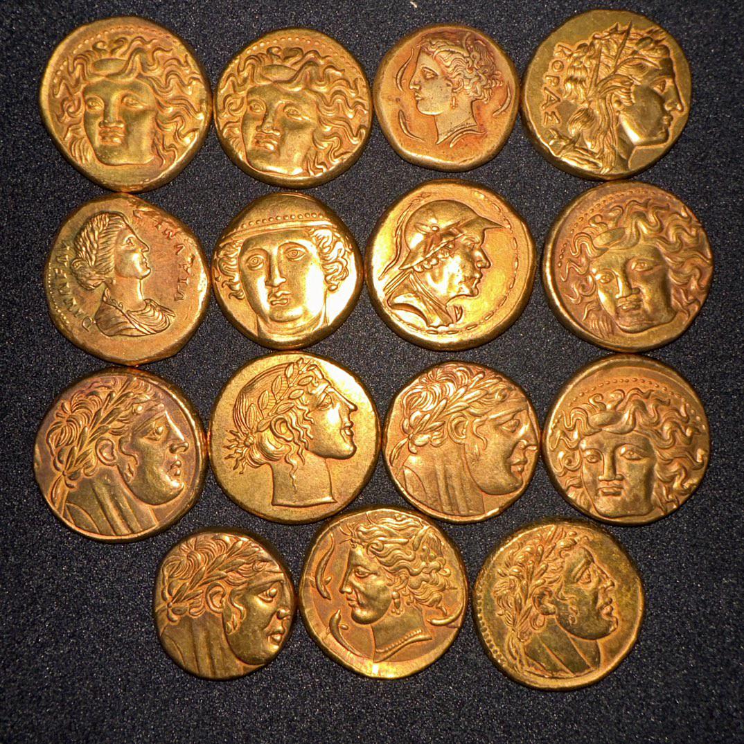 Collect 15 Roman gold coins (1 of 8)