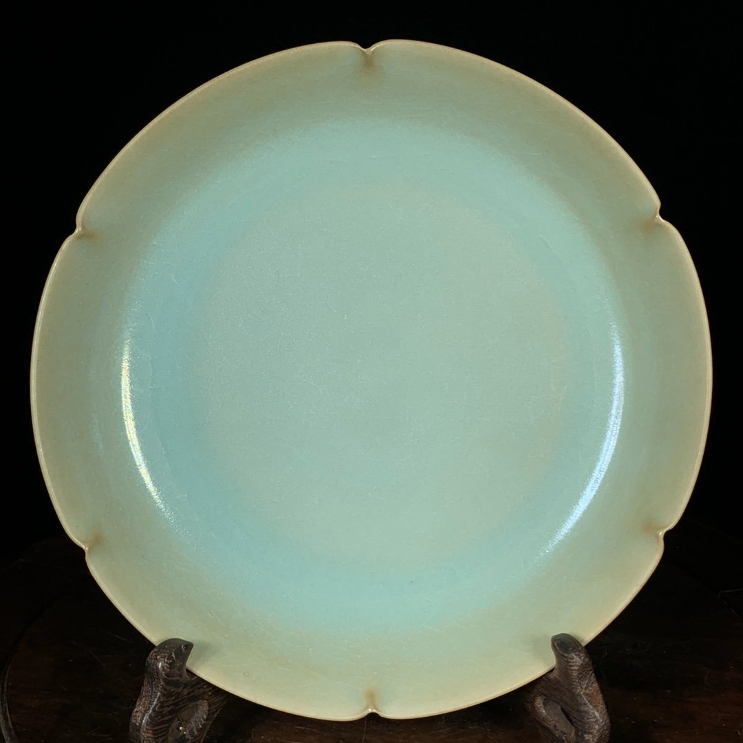 Song Dynasty Ru Kiln Kwai Kou Wash: Song Dynasty Ru Kiln Kwai Kou Wash
