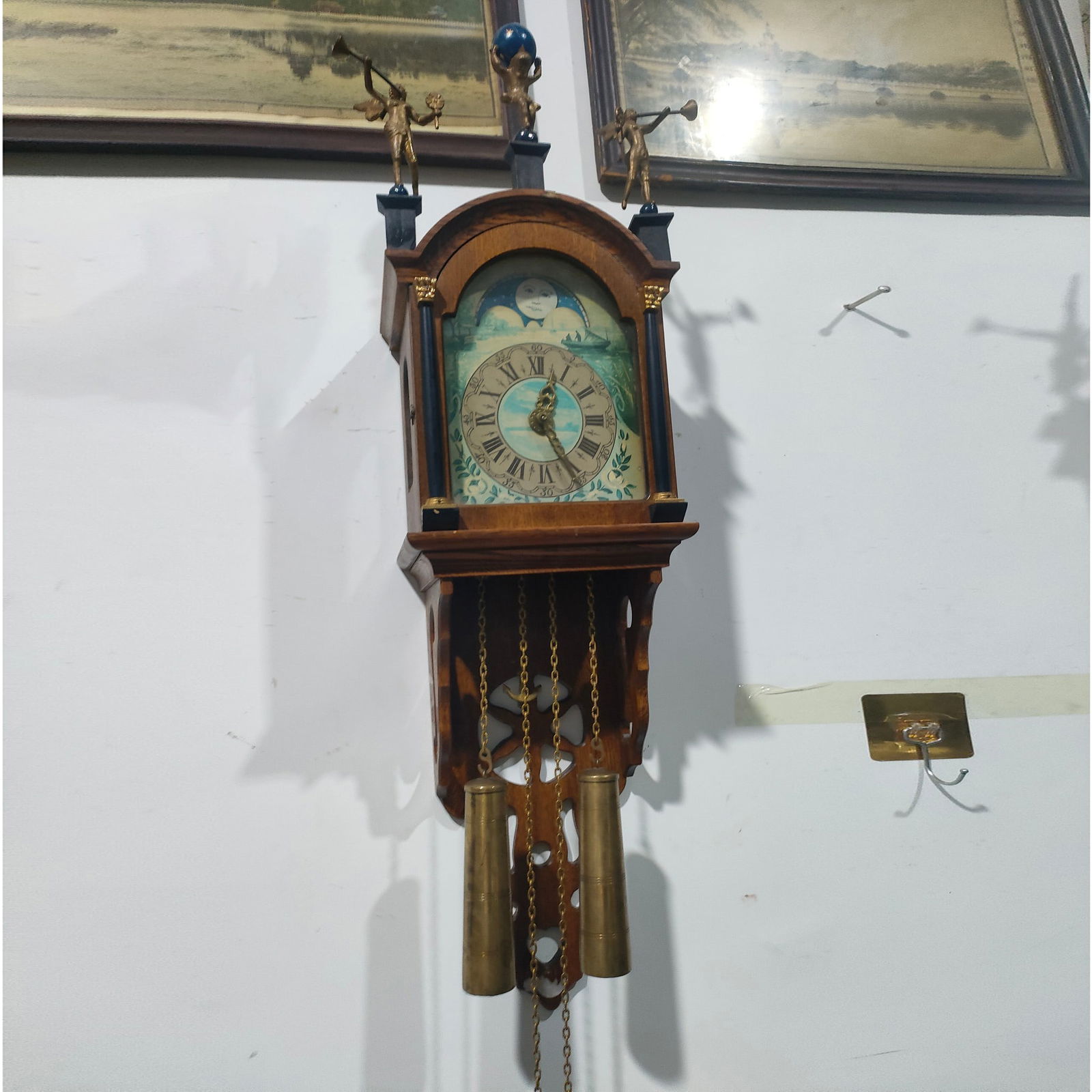 Dutch Antique Wall Clock (1 of 9)