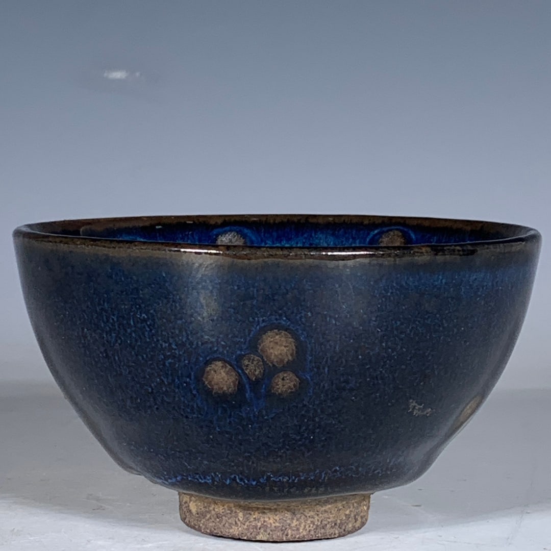 Song Dynasty style Jian Kiln blue glaze Tianmo small cup (1 of 9)