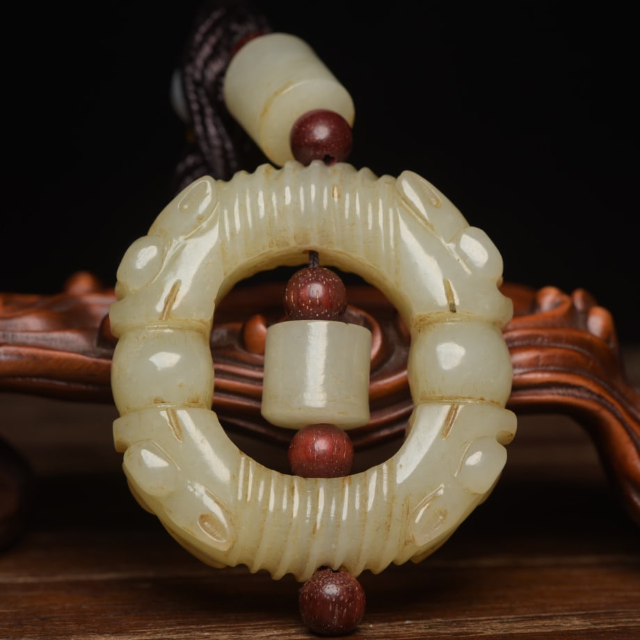 Jade Pig Dragon from Hotan (1 of 9)