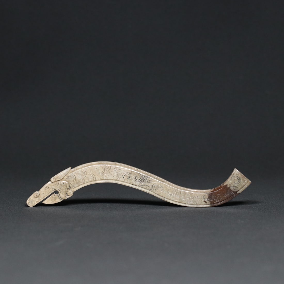 Old Hetian jade dragon (1 of 9)