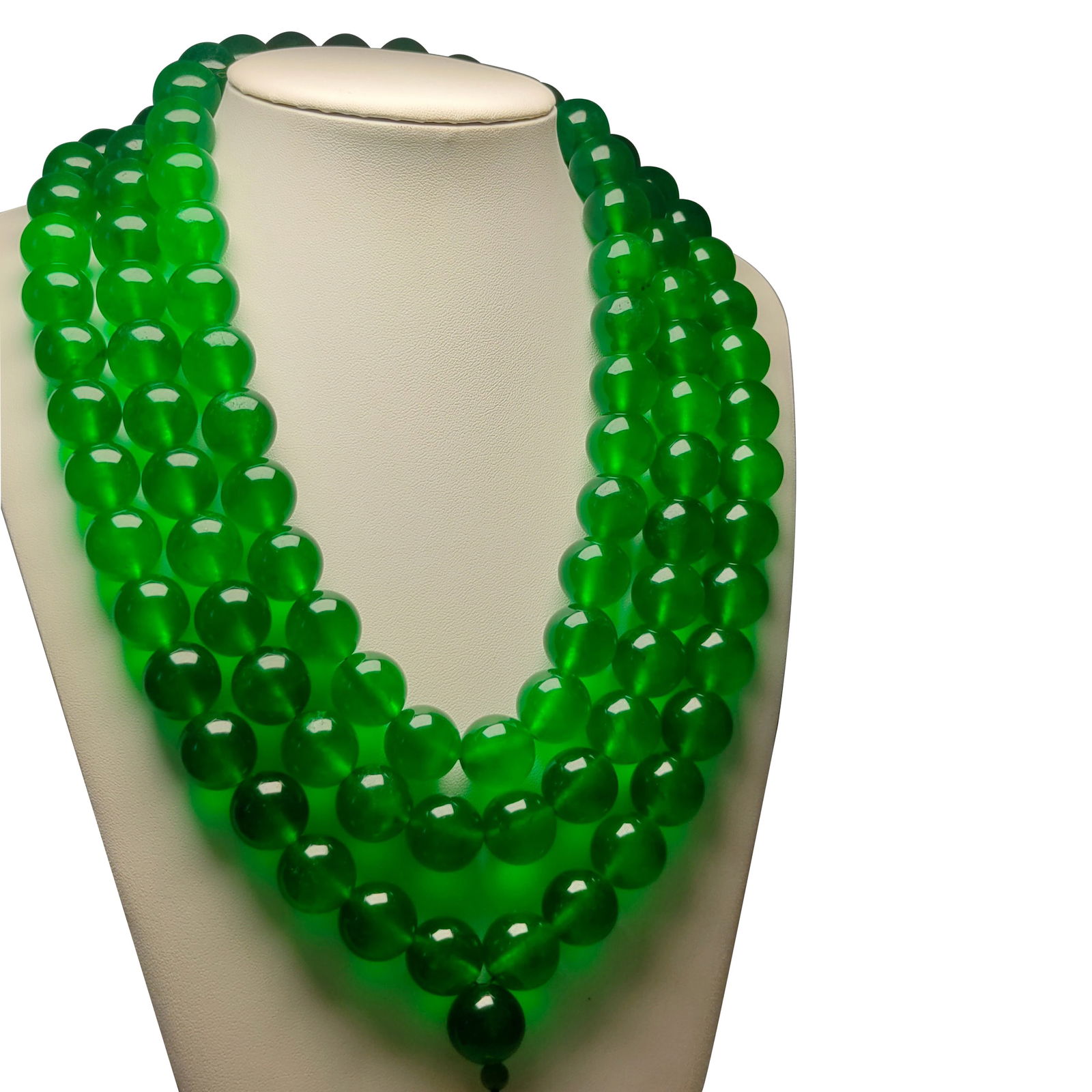 108 premium high-grade icy jade imperial beads (1 of 9)