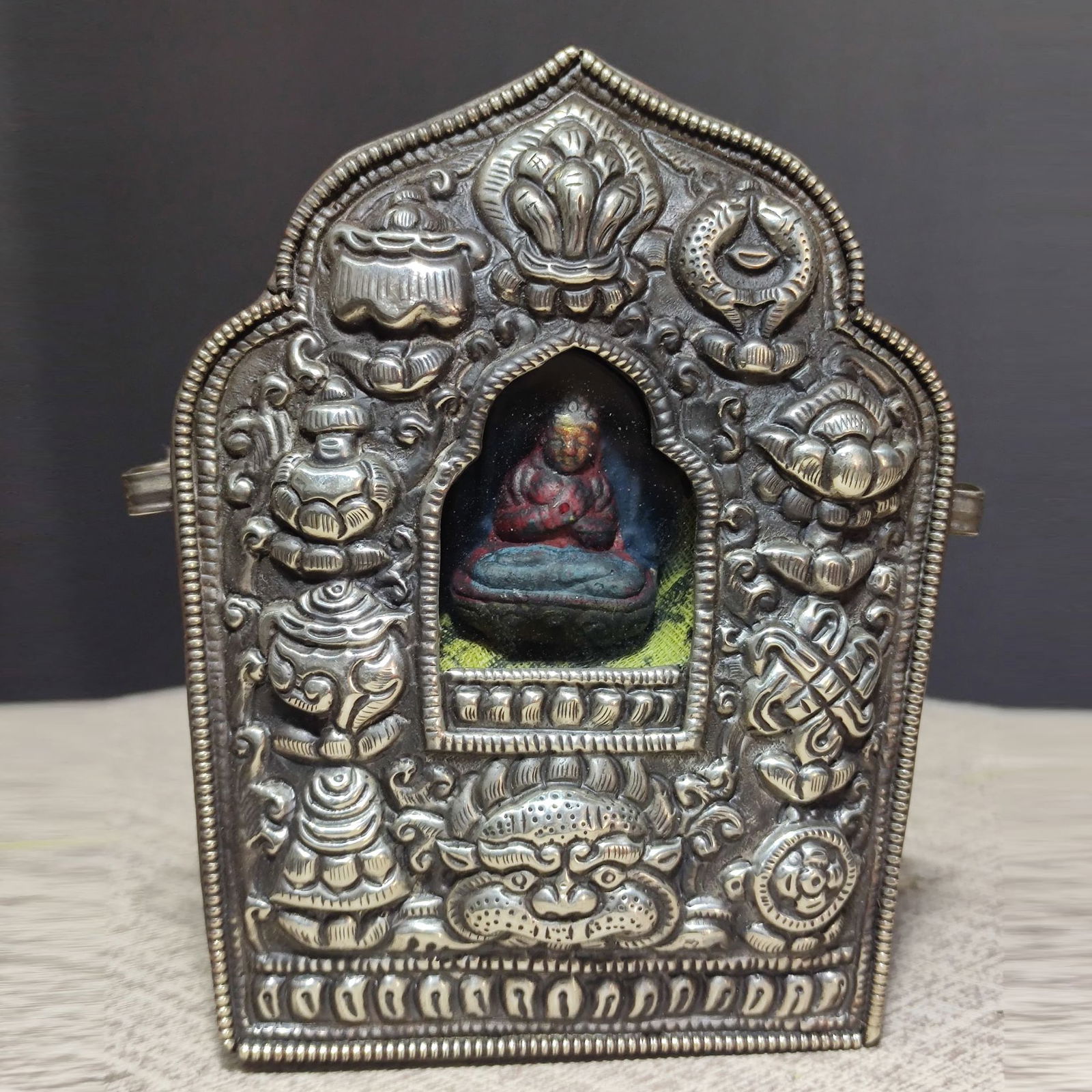 Silver-plated Copper Gau Box (1 of 8)