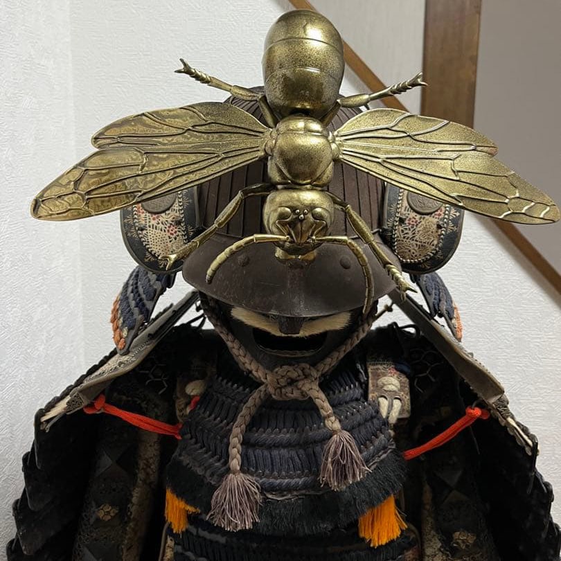 Hornet / Wasp / Giant Asian Hornet Maedate (Helmet Crest Only) – Sengoku Style Samurai Armor (1 of 7)