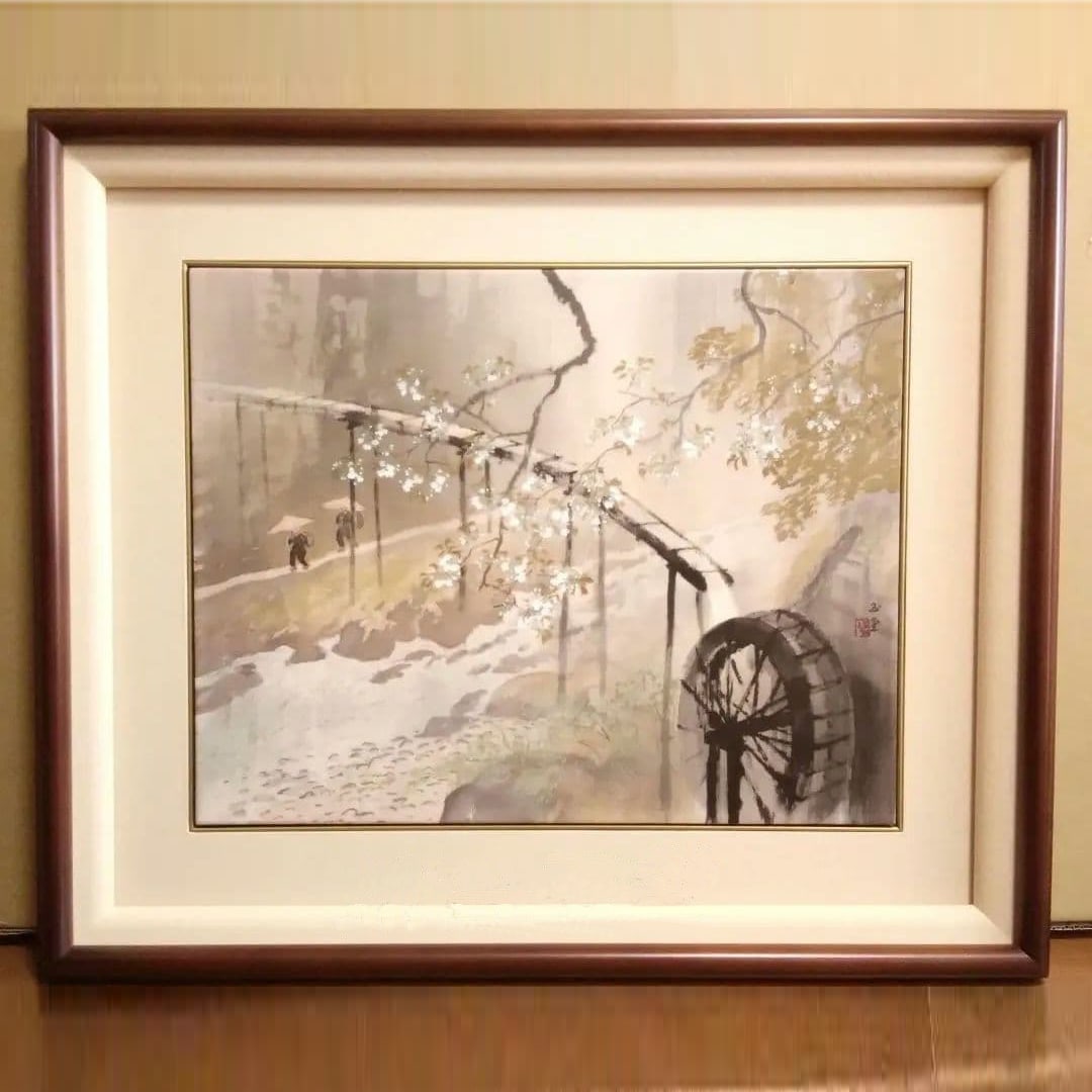 Gyokud Kawai – Late Spring Rain– Limited Edition Ceramic Panel (#247/250) (1 of 9)