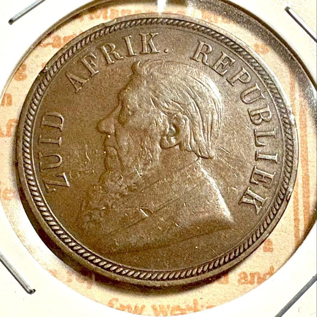 South African Republic, 1 penny, 1898 (1 of 5)