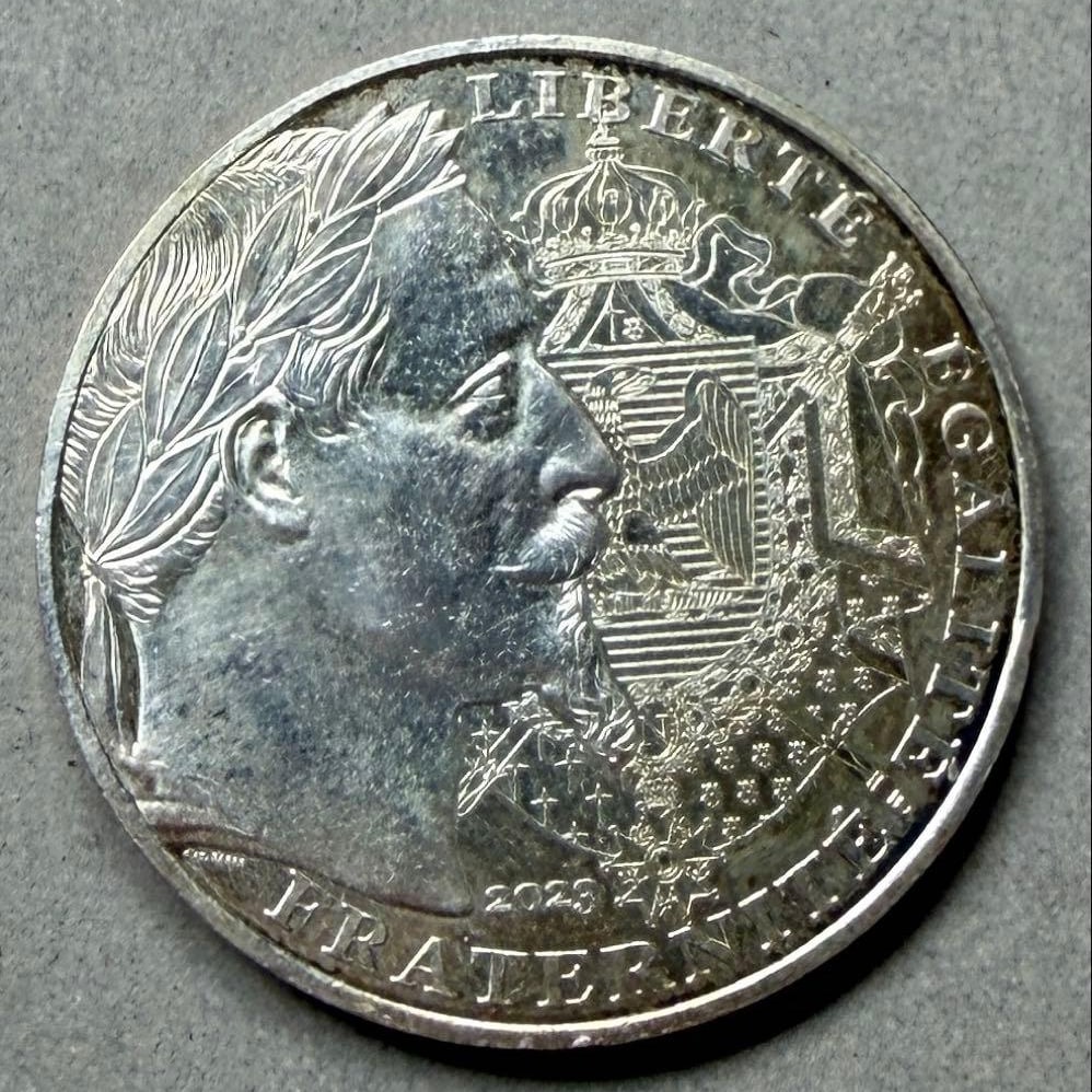 2023 Silver Commemorative Coin, France, 20 Euros (1 of 2)