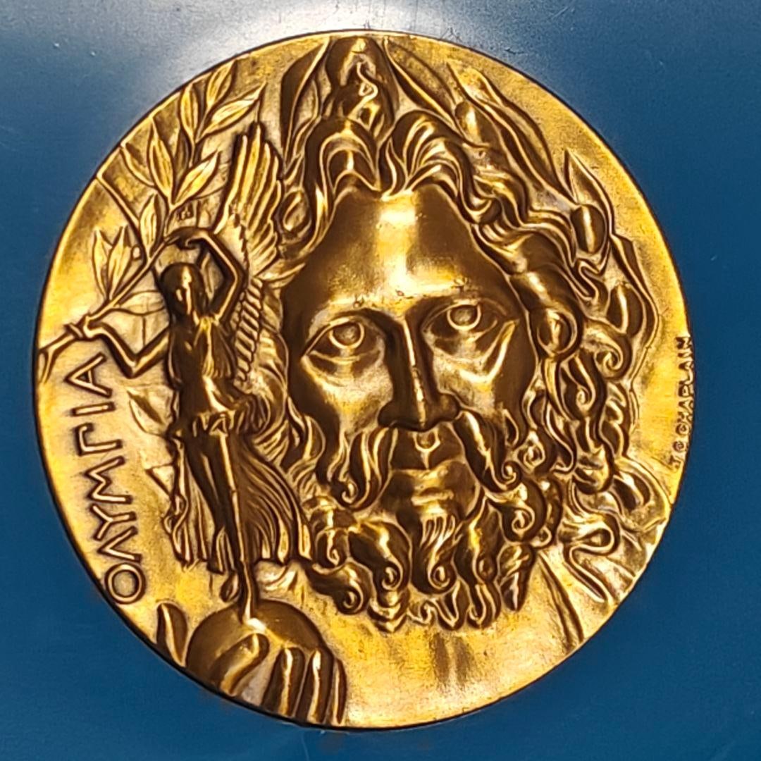 1896 Athens Olympic Games inaugural commemorative medal (1 of 6)