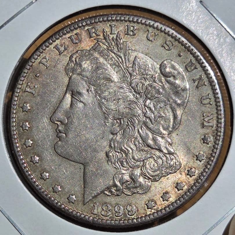 1899 Morgan Silver Dollar from the United States. (1 of 20)
