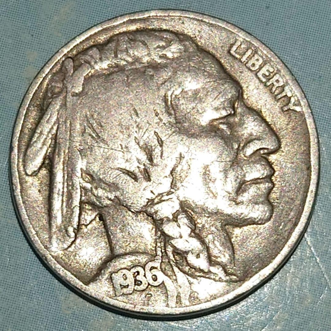 1936 nickel 5 cents (1 of 2)