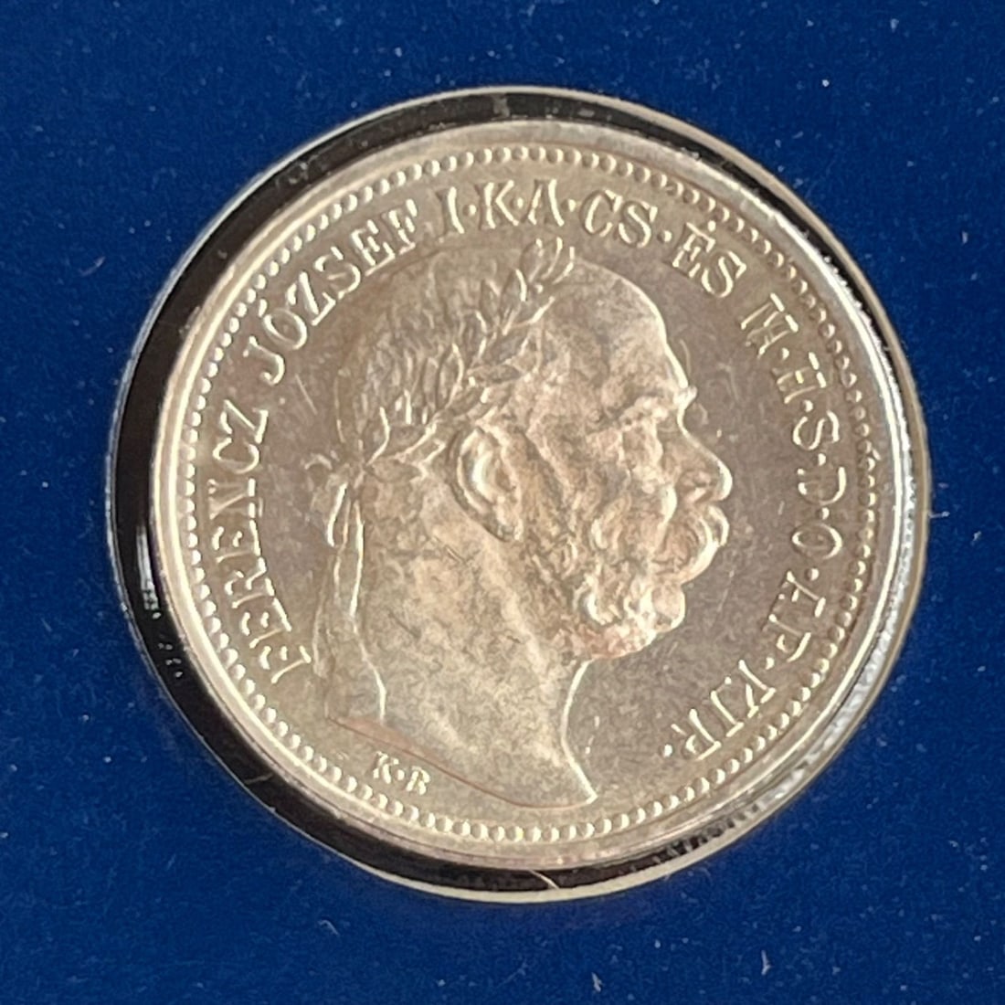 Ensure genuine 1914 Austro-Hungarian Empire 1 Krone silver coin. (1 of 4)