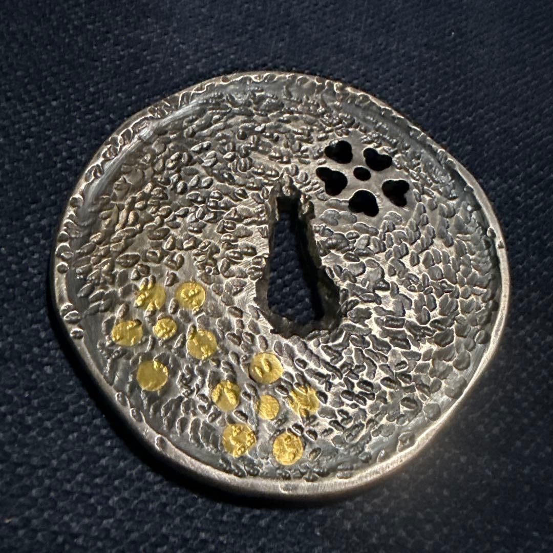 Tsuba, a type of Japanese sword guard, from the Azuchi-Momoyama period. (1 of 4)